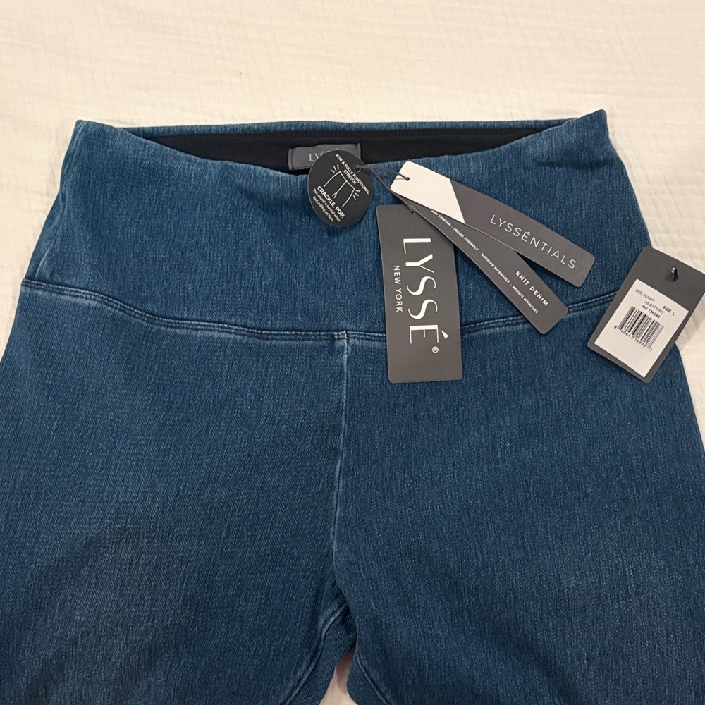 Lysse Blue Women's Knit Denim